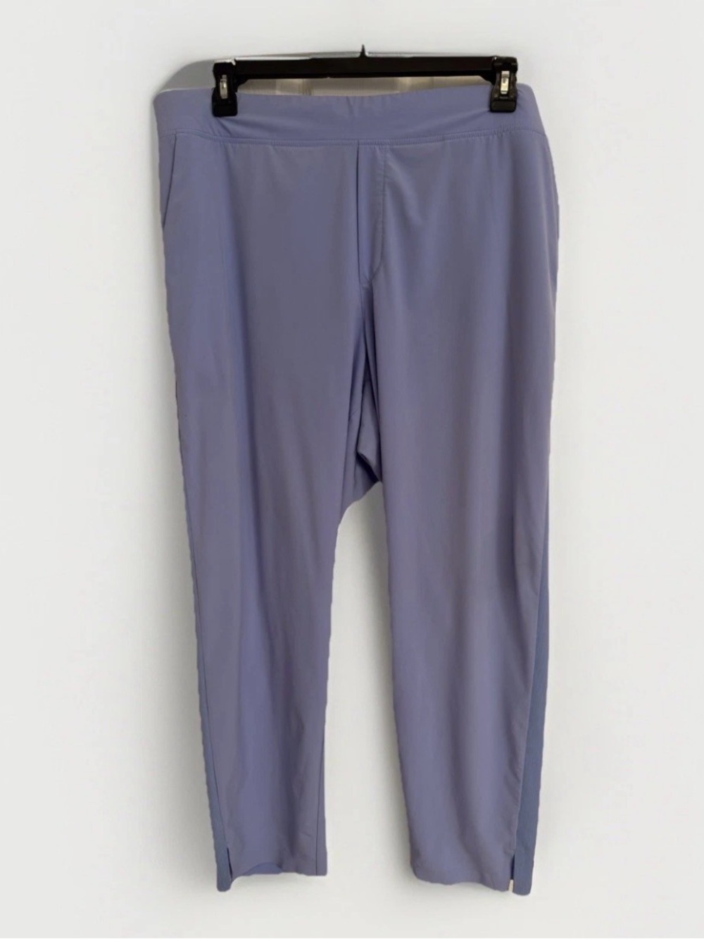 Athleta Womens Brooklyn Ankle Pants Light Blue Size 18 Stretch Athleisure Yoga